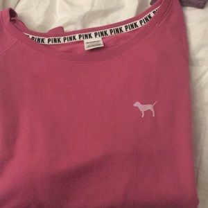 PiNk crew tee